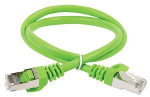 ITK Коммутационный шнур (патч-корд) кат.6 FTP LSZH 2м зеленый
