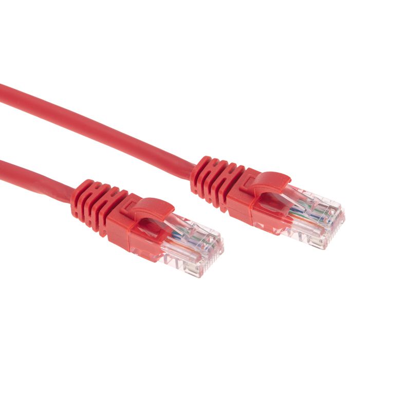 Патч-корд U/UTP, CAT 5e, RJ45-RJ45, 26AWG, LSZH, красный, 5м REXANT - Фото 3