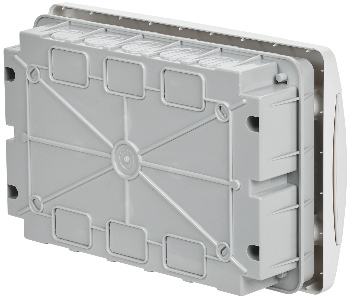 UNION Compact Корпус пластиковый ЩРВ-П-12 IP41 белая дверь IEK - Фото 3