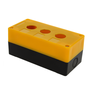 КП103 пластиковый 3 кнопки желтый EKF cpb-103-o