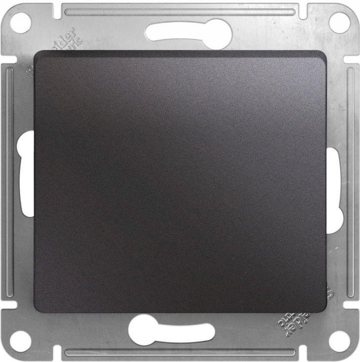 Выключатель 1-кл. СП Glossa 10А IP20 (сх. 1) 10AX механизм графит SE GSL001311