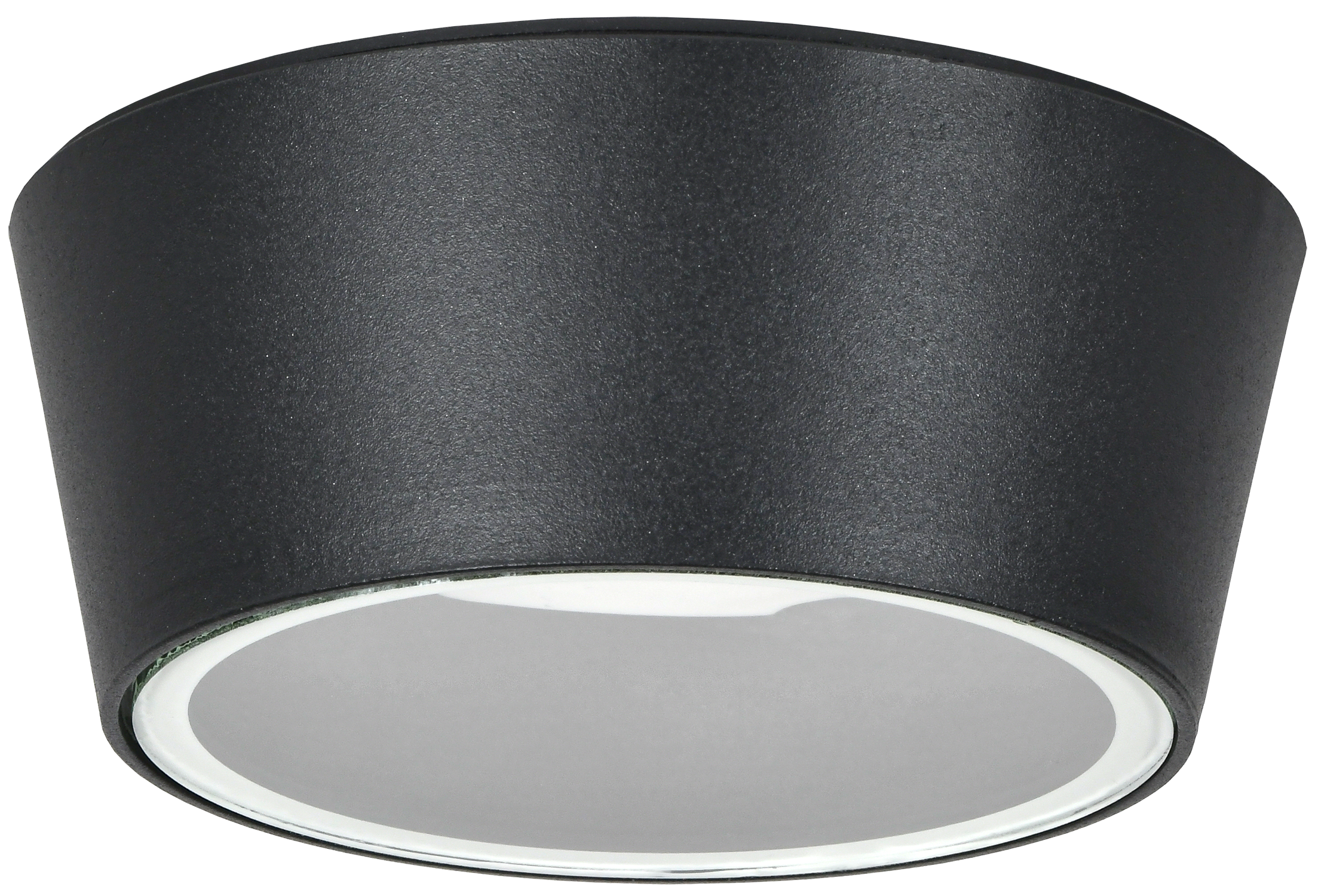 LIGHTING Светильник уличный 5104 потолочный под лампу GX53 IP65 черный IEK