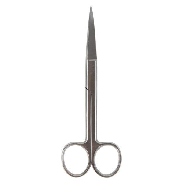 Ножницы с двумя острыми концами прямые 145 мм - Фото 3