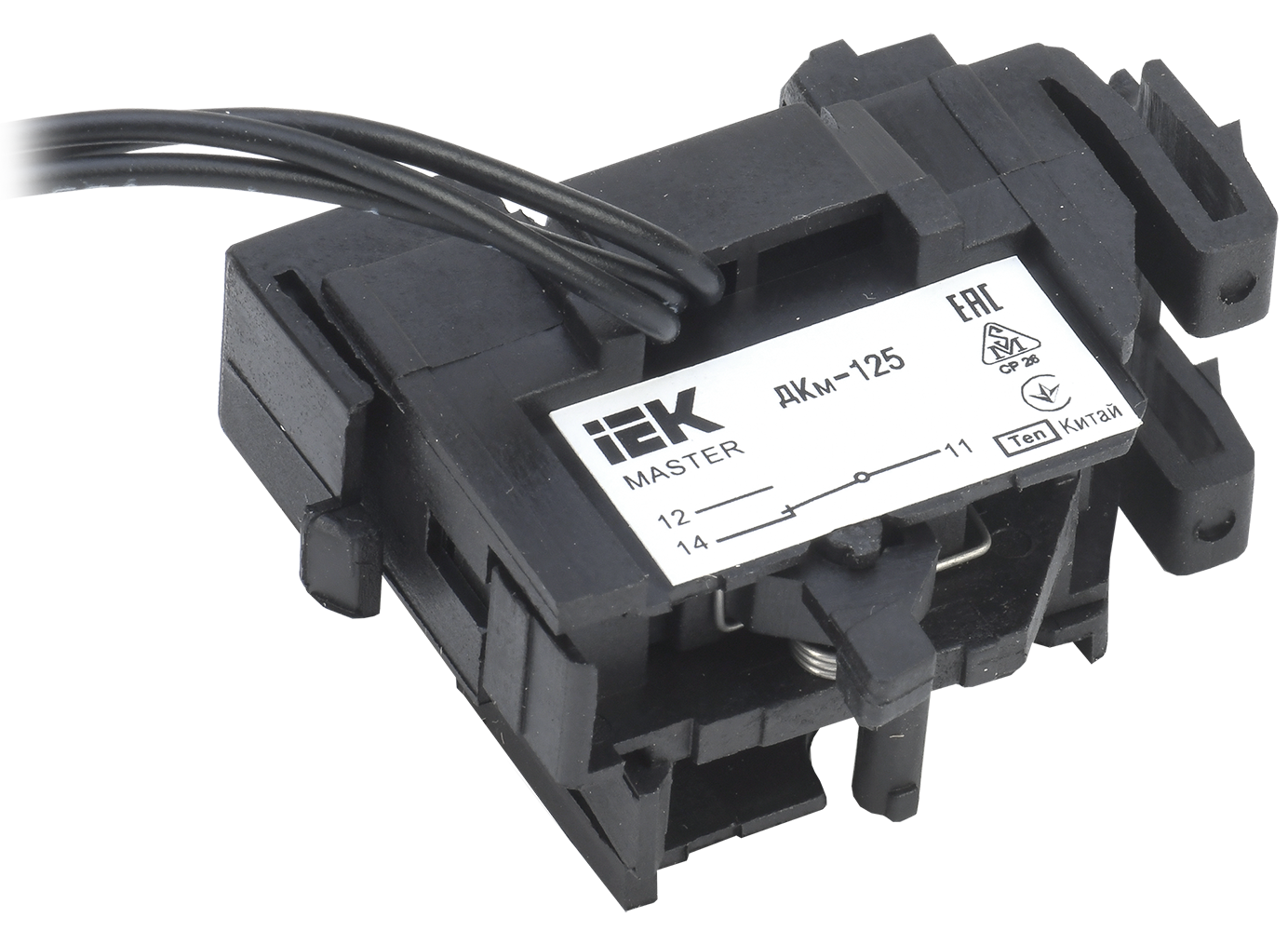 Контакт дополнительный ДКм-125 (ДКм-32) MASTER IEK SVA10D-DK-1-02