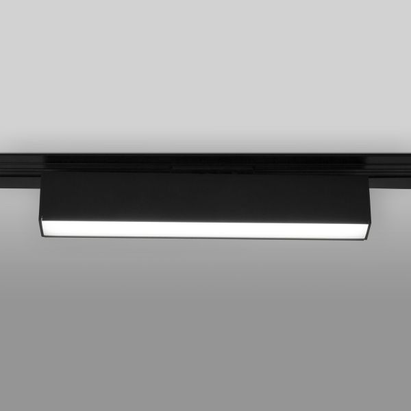 Светильник светодиодный трековый для однофазного шинопровода X-Line10W 4200K черный матовый 10W 4200K (LTB53) Elektrostandard - Фото 2
