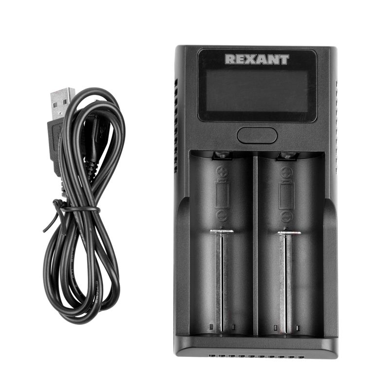 Устройство зарядное i2 для 2-х Li-ion 18650 с быстрой зарядкой REXANT - Фото 2