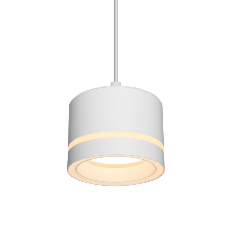 Подвесной cветильник WOLTA WSL-GX53/P06W IP20 под лампу GX53 Белый LUCE D83x60 1/30 - Фото 3