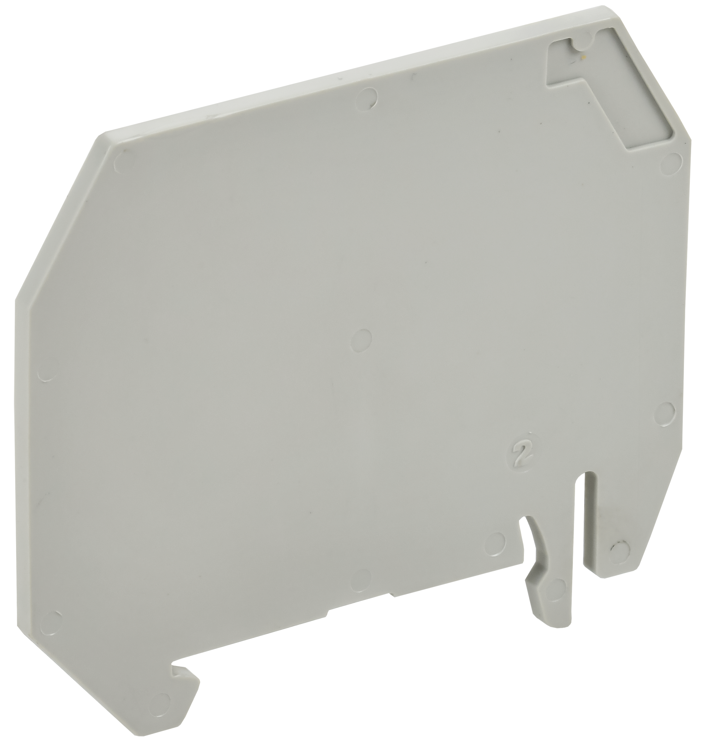 ARMAFIX Разделитель PPCY2.5/10 для колодок клеммных CY2.5-CY10 серый IEK - Фото 3