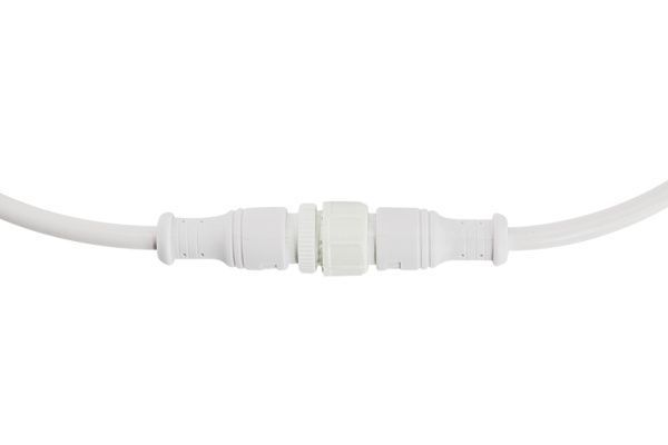 Соединительный кабель (3pin) герметичный (IP67) 3х0.5мм²  белый  REXANT - Фото 6