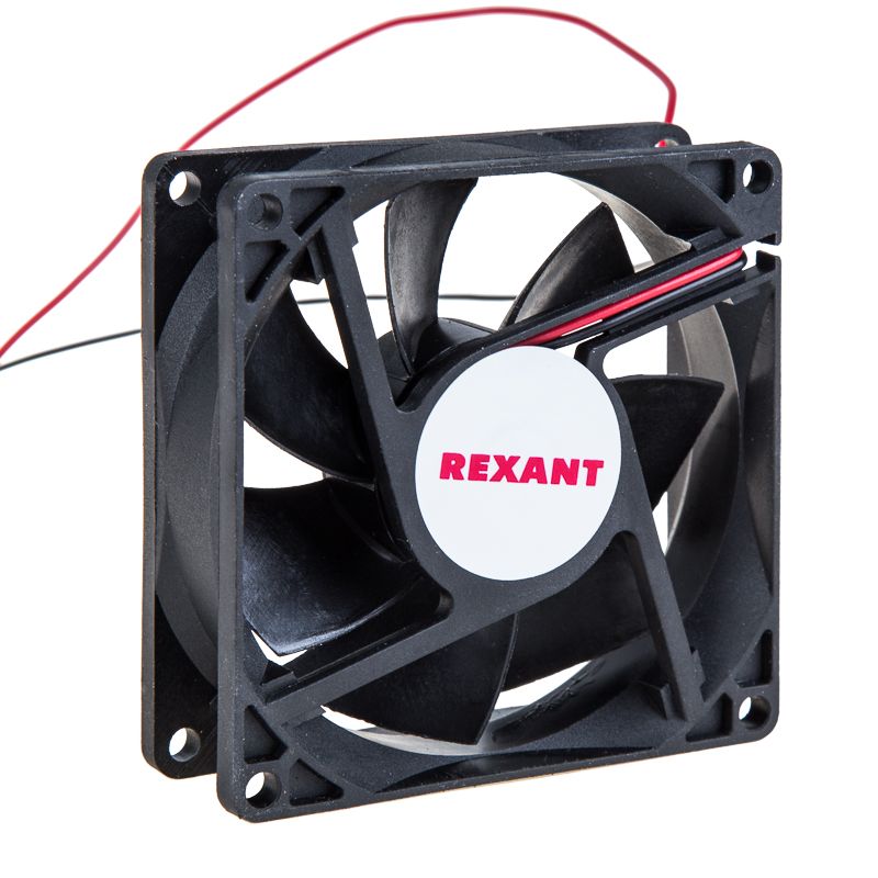 Вентилятор RQD 8025MS, DC 12В REXANT 72-5080