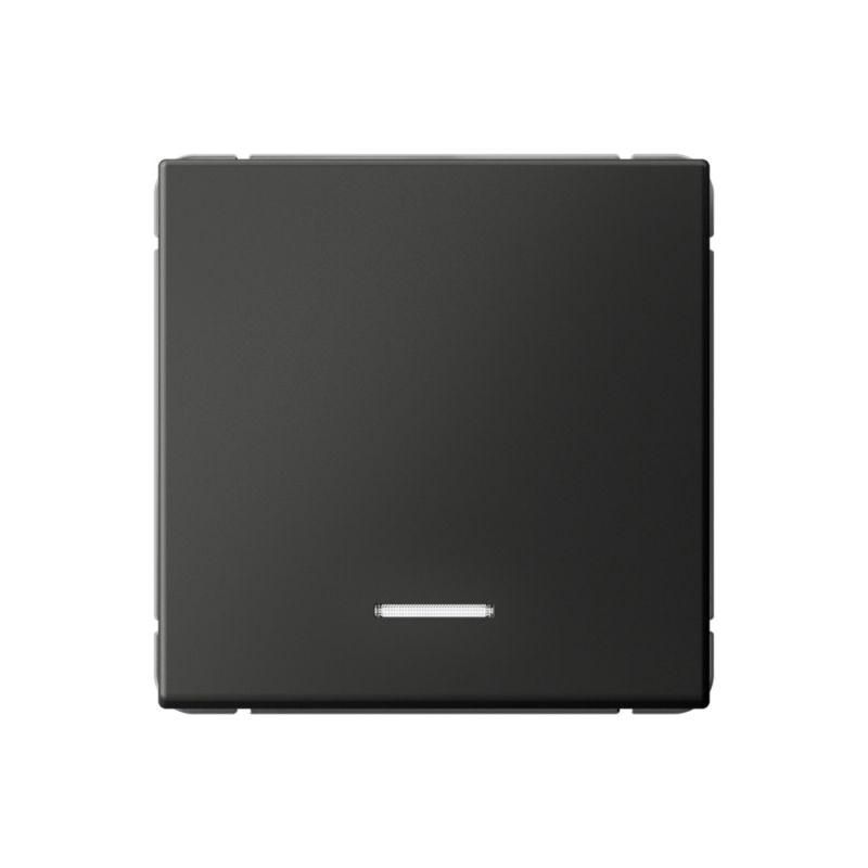 Выключатель 1-кл. ArtGallery (сх. 1а) 10AX с подсветкой механизм базальт SE GAL001413 1823044