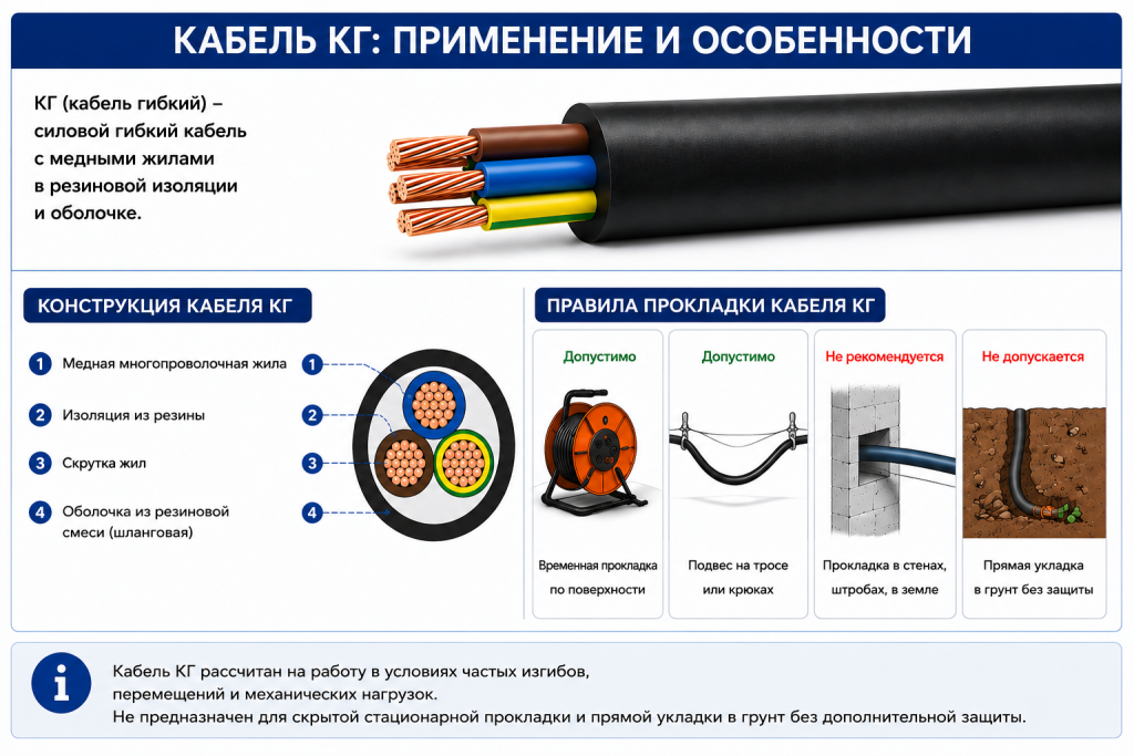 кабель кг