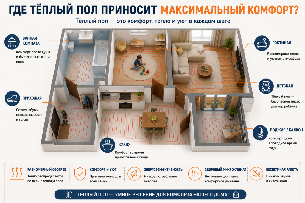 тёплый пол