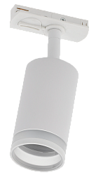 LIGHTING Светильник 4116 декоративный трековый поворотный под лампу GU10 белый IEK LT-USB0-4116-GU10-1-K01
