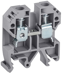 Клемма винтовая КВИ-6мм2 серая IEK 