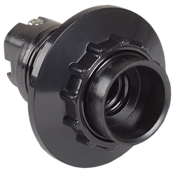 Патрон с кольцом Пкб14-04-К11 карболитовый Е14 черный (индивидуальный пакет) IEK EPK21-04-02-K01