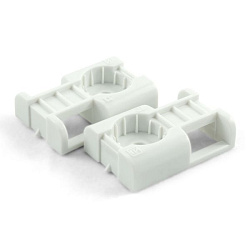 Площадка под стяжку для прямого монтажа белая (100шт/уп) Промрукав PR13.0343