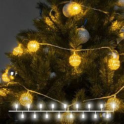 Гирлянда нить  золото/теплый белый с эффектом мерцания 2,8м IP20 400-003 Elektrostandard Eurosvet a049835