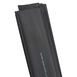 ТУТ нг 40/20 черная в отрезках по 1м EKF tut-40-b-1m