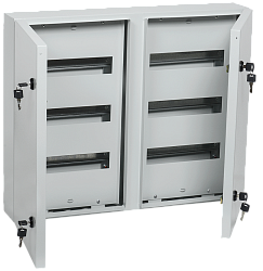 TITAN 3 Корпус металлический ЩРн-72 (540х660х120мм) IP54 IEK MKM11-N-72-54-Z