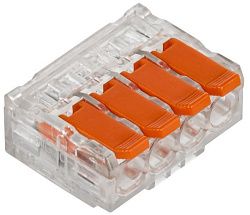 Строительно-монтажная клемма СМК 221-614 (4шт/упак) IEK UKZ40-614-004