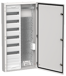 TITAN 5 Корпус комбинированный ЩРн-84 (2х84) 1085х570х140мм IP30 белый IEK TI5-51-N-2X084-30