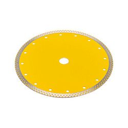 Диск алмазный отрезной сплошной, 230х22,2мм, сухой/мокрый рез KRANZ KR-90-0118