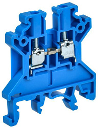 Колодка клеммная CTS 2,5мм2 синяя IEK 