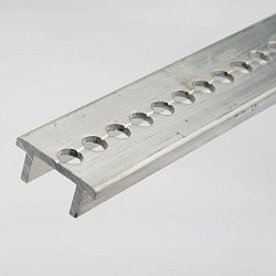 Профиль алюминиевый для наборных шинодержателей 2 м EKF PROxima BSKP2