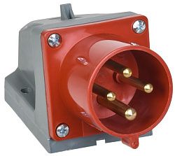 Вилка стационарная ССИ-524 3Р+РЕ 32А 380-415В IP44 IEK 