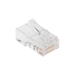 Разъем cквозной RJ-45(8P8C) под витую пару, UTP, CAT 5e REXANT 05-1020