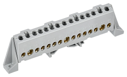 TEKFOR Шина L "фаза" в комбинированном DIN-изоляторе "Стойка" 8х12-17-Ср IEK TF-NN20-17-DP-K03