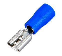 Клемма плоская изолированная РПи-м 2.5-(4.8)/РпИм 2-5 гнездо 5.6 мм 1.5-2.5 мм² REXANT 08-0432