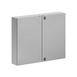 Корпус навесной STH с М/П двухдверный из нержавеющей стали AISI304 800х1000х200мм с фланцем DKC R5ST R5STH0812F-304