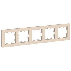 Рамка 5-м AtlasDesign универс. беж. SE ATN000205 1240181