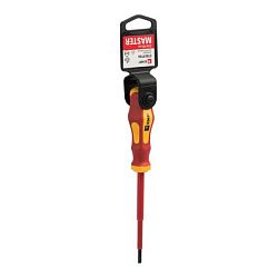 Отвертка Master SL4x100 мм 1000В EKF sl-4-100-mas-in