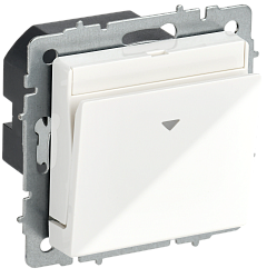 BRITE Выключатель карточный 30А ВС10-1-8-БрБ белый IEK BR-V11-0-10-K01