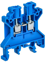 Колодка клеммная CTS 4мм2 синяя IEK 