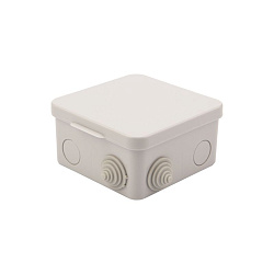 Коробка распределительная наружного монтажа с откидной крышкой 100х100х50 мм, IP54 REXANT 28-3059