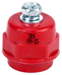 Изолятор SM25 (М6) силовой с болтом IEK 
