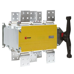 Рубильник-переключатель 2000A 4P c рукояткой управления для прямой установки PowerSwitch EKF 