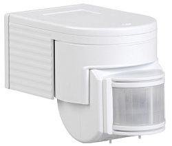 Датчик движения ДД-012 1100Вт 180град 12м IP44 белый IEK LDD10-012-1100-001