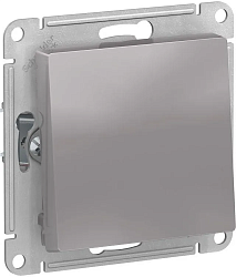 Переключатель проходной 1-кл. СП AtlasDesign 10А IP20 (сх. 6) 10AX механизм алюм. SE ATN000361 1240249