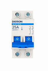 Выключатель нагрузки ВН-29 2P 25А is29-2-25-dek