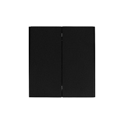 Выключатель STRONG 2 кл 10А с/у антрацит KRANZ KR-78-0706-5