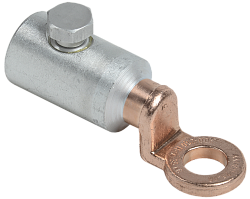 Медно-алюминиевый механический наконечник со срывными болтами АММН 70-240 IEK UZA-28-S70-S240-235