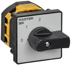 Переключатель кулачковый стандартная рукоятка 10А схема 107 IEK MI-CS10-010-107