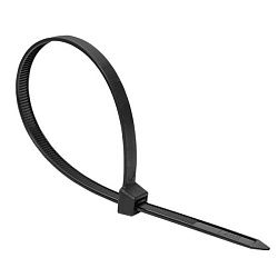 Хомут P6.6 стандартный (ч), 7.6x250 (100шт) FlexLock plc-fl-ctsb-7.6x250