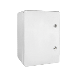 Корпус пластиковый КМПн-18 (2х9) 250х350х150 серая непрозрачная дверь IP65 DEKRON (УЦЕНКА) DEK-M18-253515-65уц