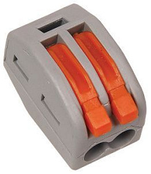 Строительно-монтажная клемма СМК 222-412 многоразовая (4шт/упак) IEK UKZ-004-412